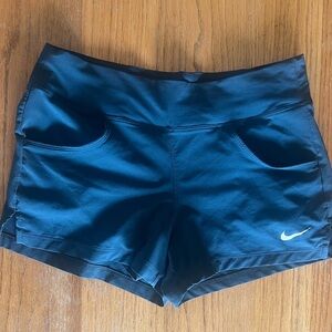 Nike Women's Deep Blue Athletic Shorts